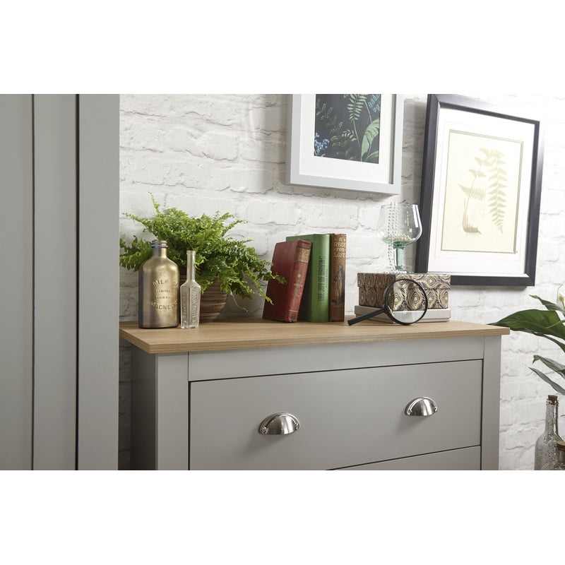 Lancaster 3 Piece Bedroom Furniture Set Grey