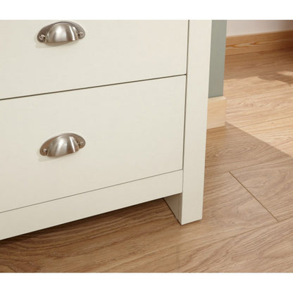 Lancaster Large Chest of Drawers Cream 7 Drawers