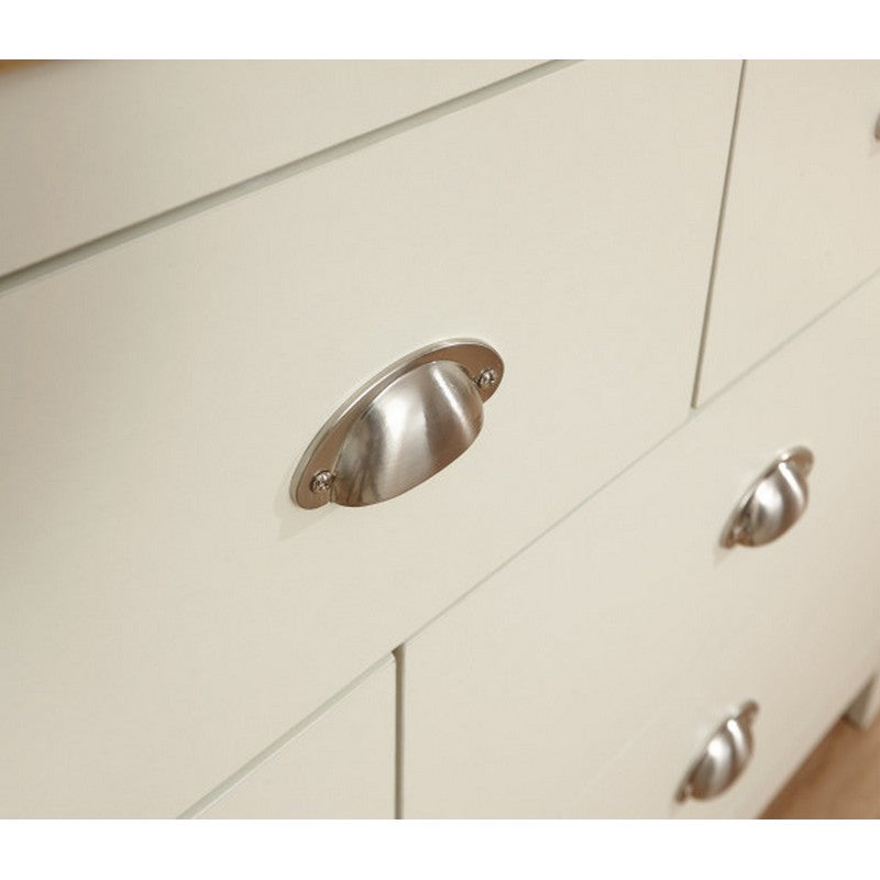 Lancaster Large Chest of Drawers Cream 7 Drawers