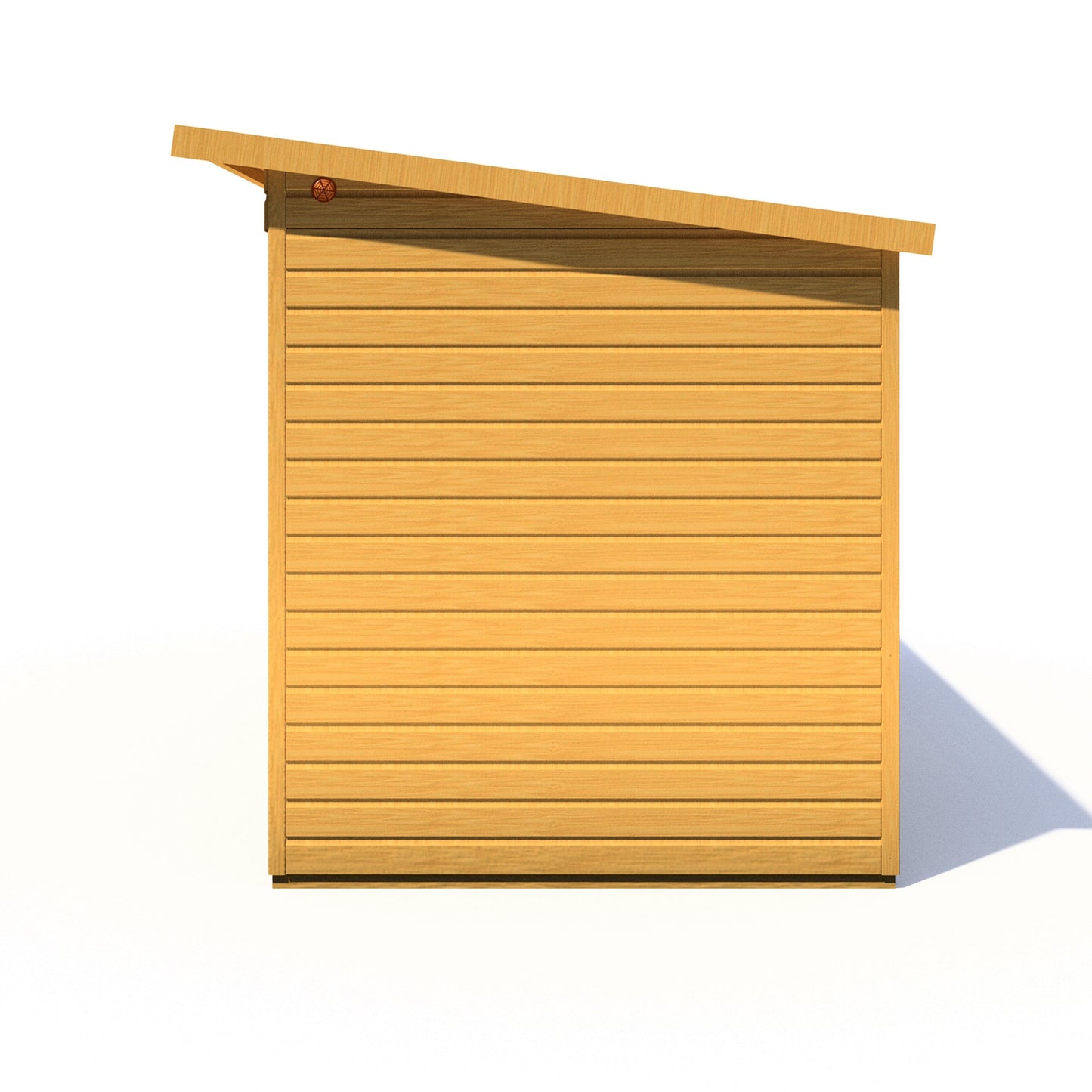 Shire Lela 6' 1" x 15' 7" Pent Summerhouse - Premium Dip Treated Shiplap