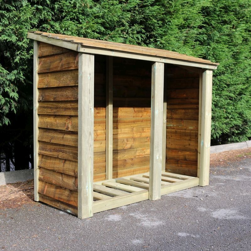 Essentials Garden Log Store by Churnet Valley