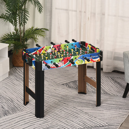 2.8ft Indoor Medium-density fibreboard Football Table Multi-Colour