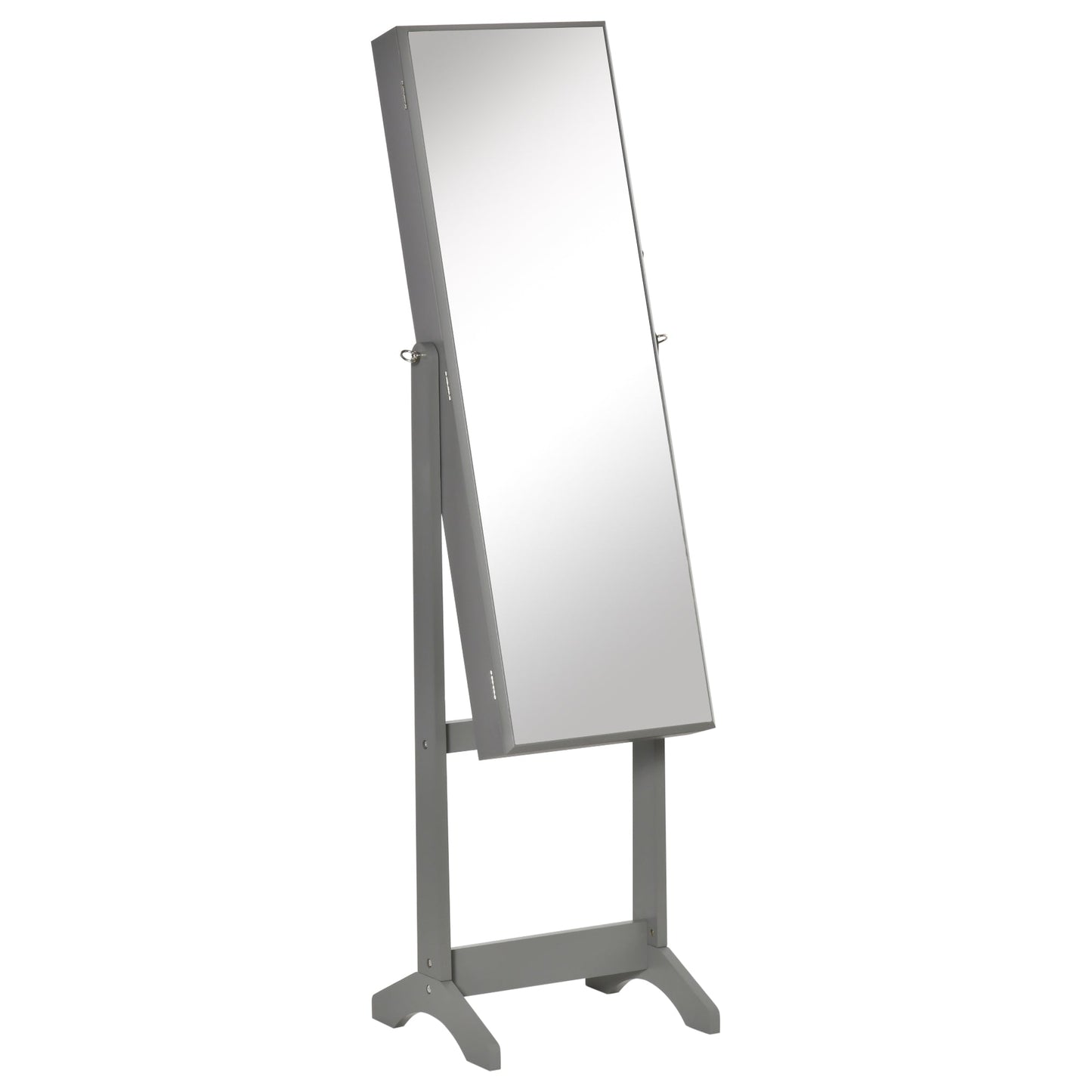 Homcom Jewellery Cabinet with Full-Length Mirror