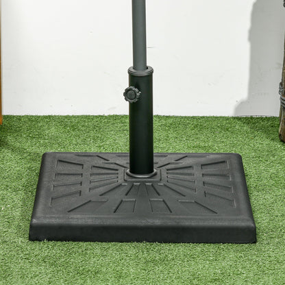 19kg Resin Garden Parasol Base Holder