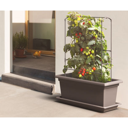 Gardenico Self-Watering Mobile Living Wall Kit - 80cm - Stone Grey