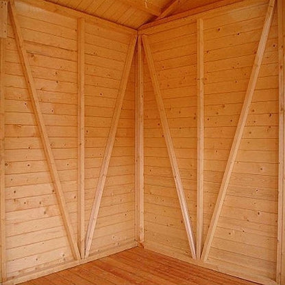 Shire Mammoth 18' 1" x 12' 11" Apex Shed - Premium Coated Shiplap