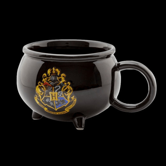 Harry Potter Cauldron Mug Hogwarts Crest