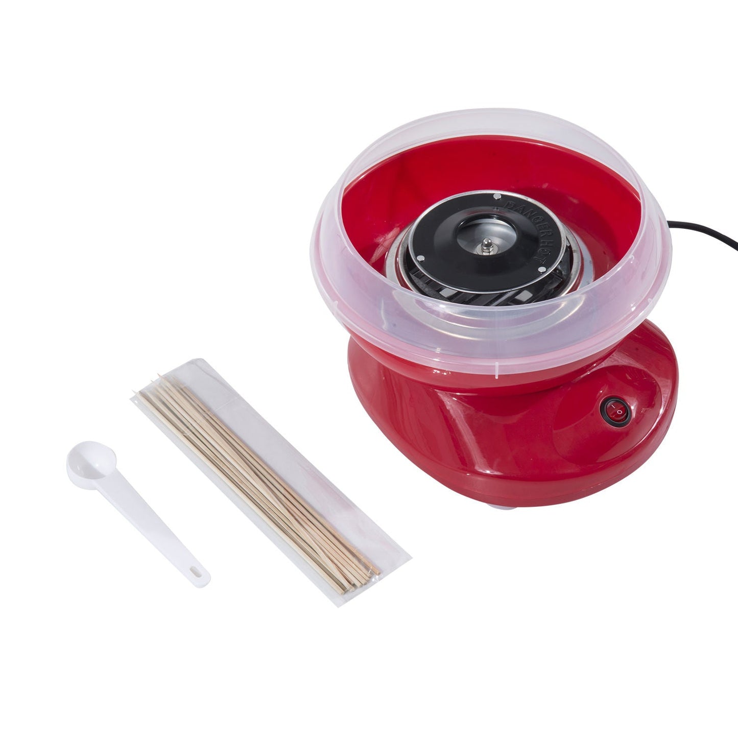 Candy Floss Machine Electric Cotton Candy Maker Gadgetry 450W Red