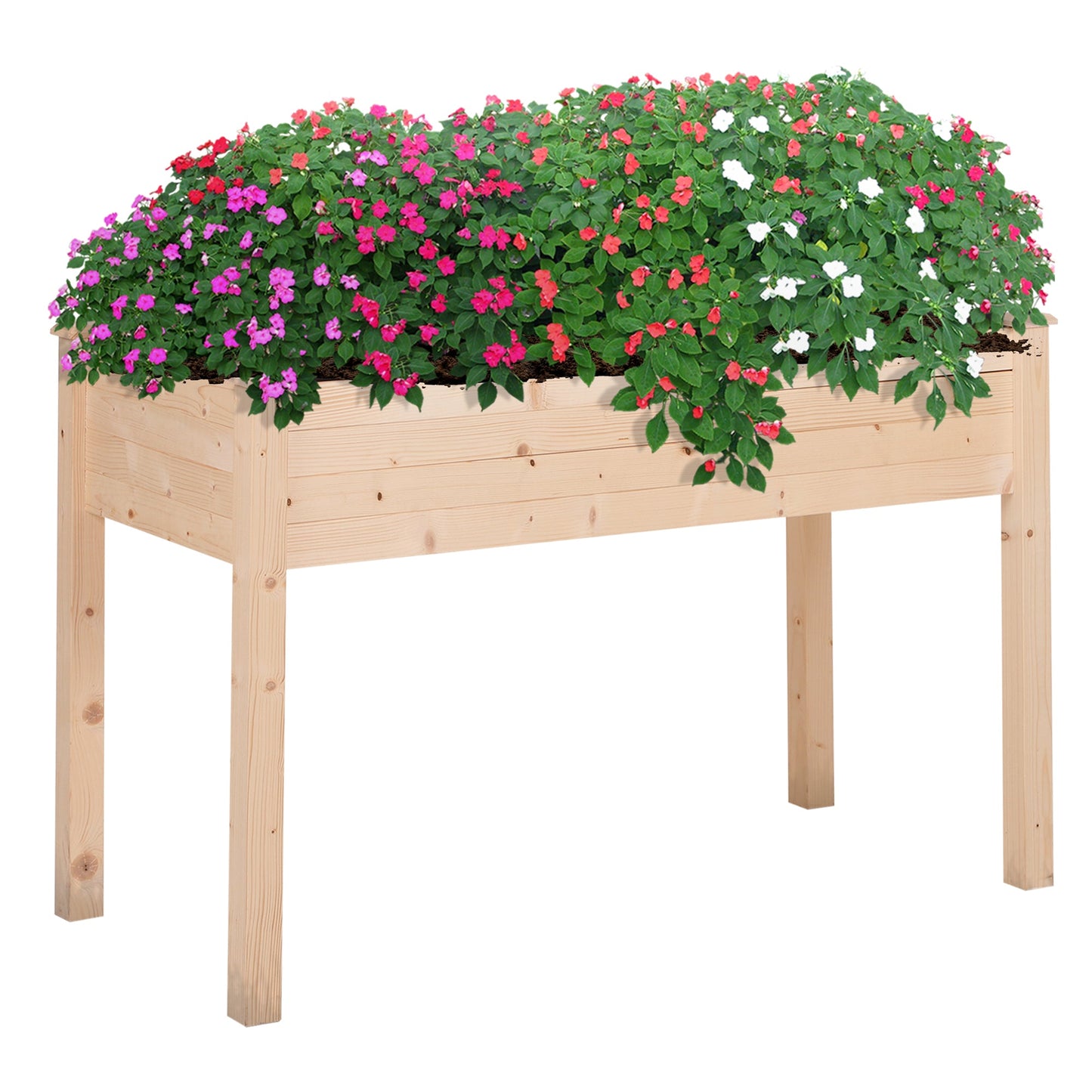 Fir Wood Non-Woven Fabric Planting Bed