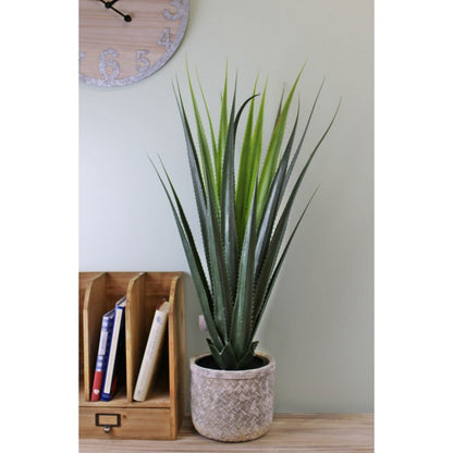 Aloe Vera Artificial Plant Green - 80cm