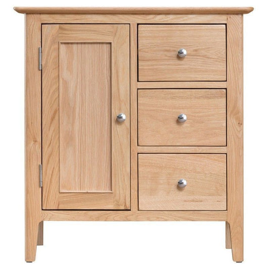 Bayview Large Cabinet Oak 3 Drawer