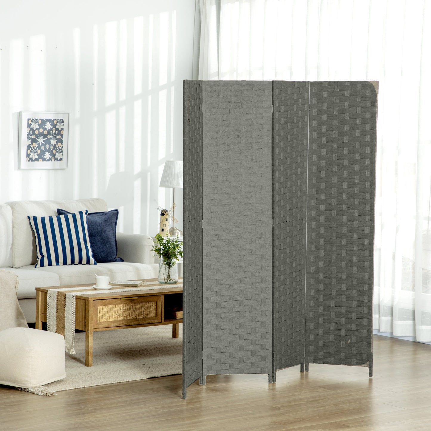 4-Panel Room Dividers