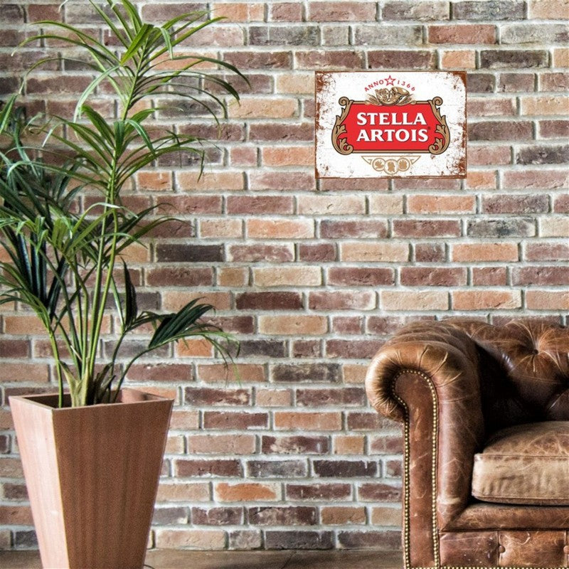 Stella Artois Sign Metal Wall Mounted - 45cm