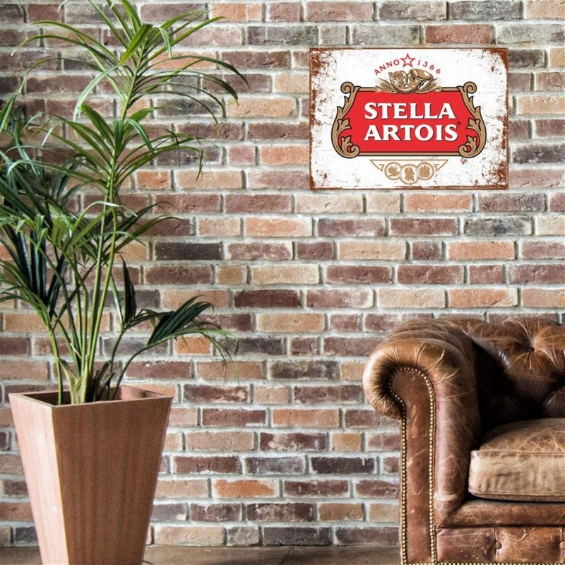 Stella Artois Sign Metal Wall Mounted - 60cm