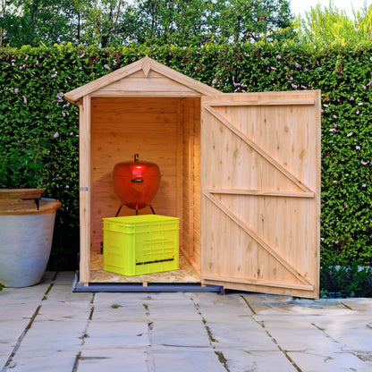 Shire 5' 3" x 3' 2" Apex Shed - Budget Dip Treated Overlap