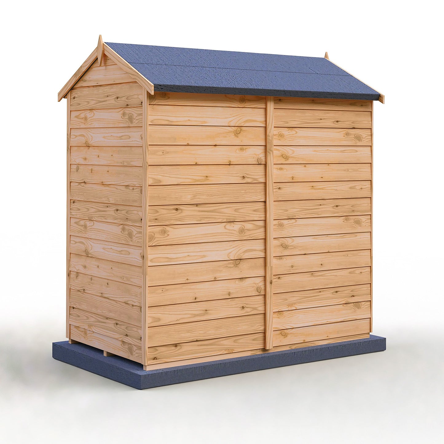 Shire 5' 3" x 3' 2" Apex Shed - Budget Dip Treated Overlap