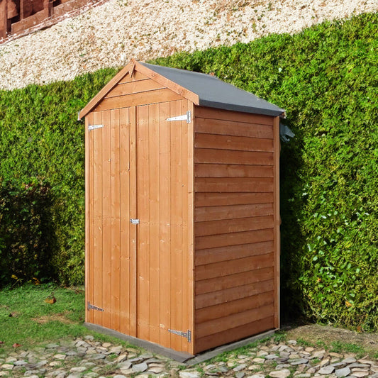 Shire Ashworth 4' 4" x 3' 3" Apex Shed - Premium Dip Treated Overlap