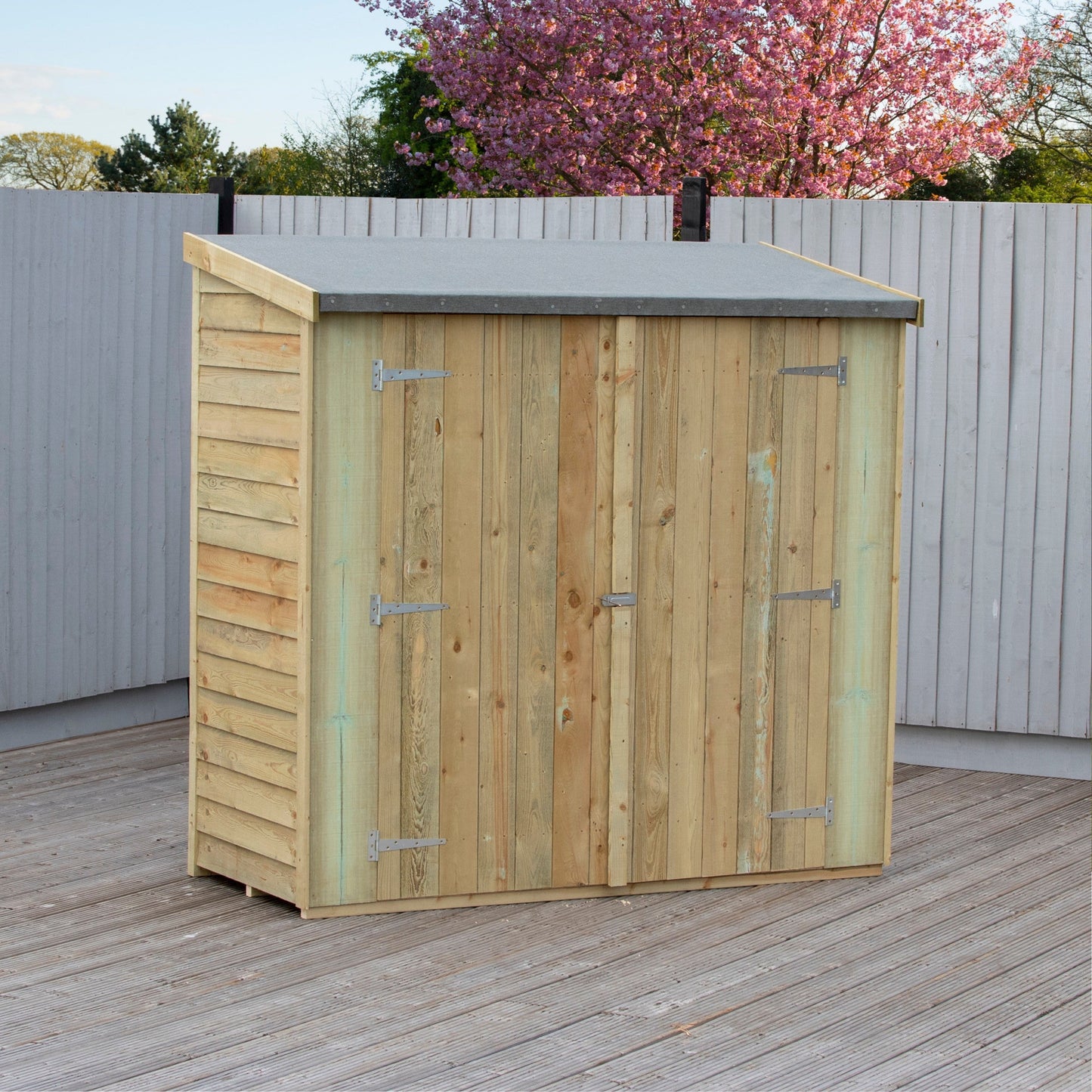 Shire Ashworth 5' 11" x 2' 10" Apex Shed - Premium Pressure Treated Tongue & Groove