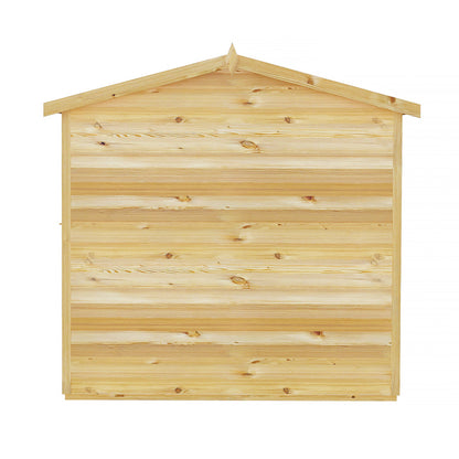 Shire Ashworth 6' 7" x 9' 10" Apex Shed - Budget Dip Treated Overlap