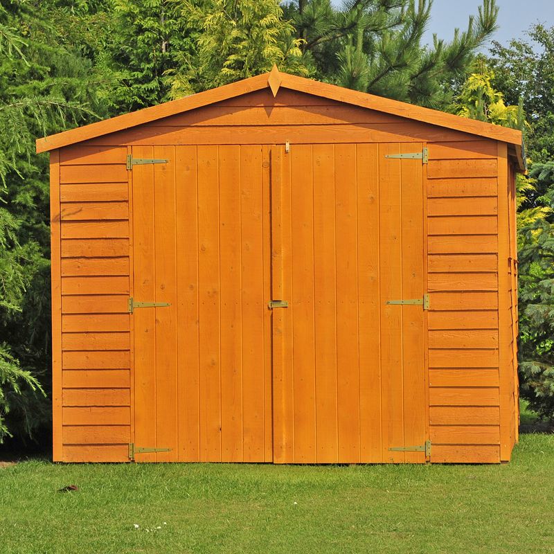 Shire Ashworth 9' 10" x 9' 10" Apex Shed - Premium Dip Treated Overlap