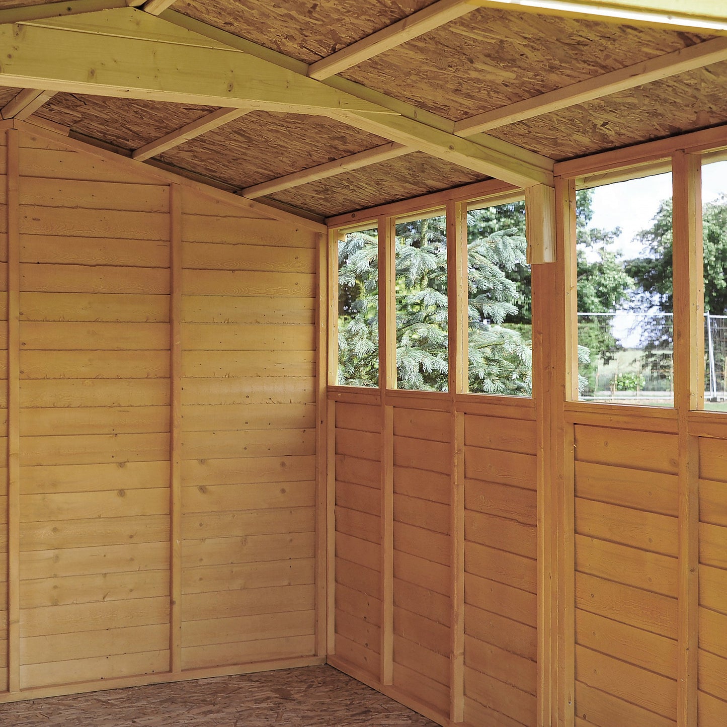 Shire Ashworth 10' 3" x 15' 4" Apex Shed - Premium Dip Treated Overlap