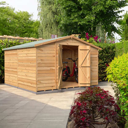 Shire Value 10' 3" x 10' 4" Apex Shed - Premium Coated Overlap