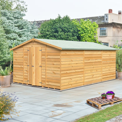 Shire Value 9' 9" x 14' 9" Apex Shed - Premium Coated Overlap