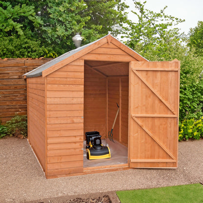 Shire Canterbury 6' 5" x 8' 1" Apex Shed - Classic Dip Treated Overlap