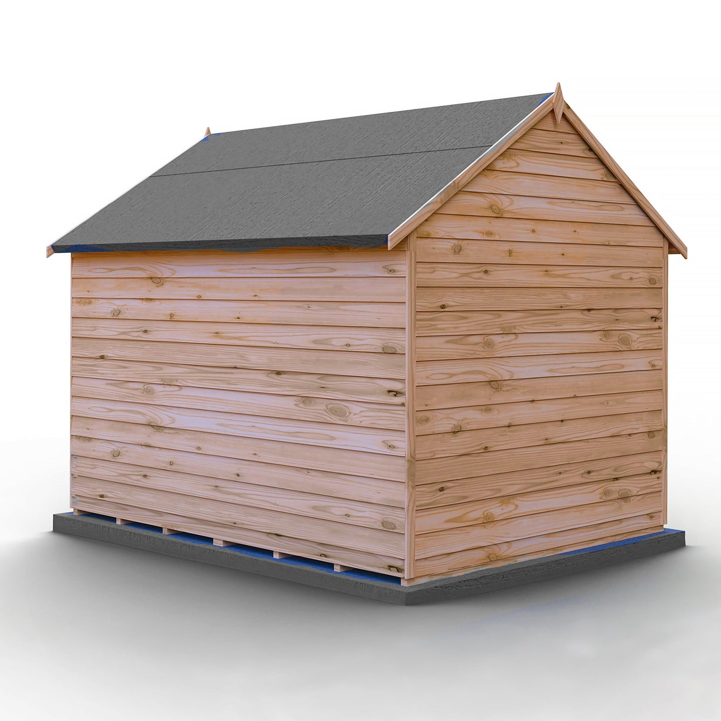 Shire Cromer 6' 5" x 8' 1" Apex Shed - Budget Dip Treated Overlap