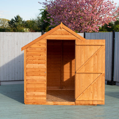 Shire Cromer 6' 5" x 8' 1" Apex Shed - Budget Dip Treated Overlap