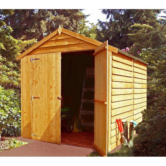 Shire Cromer 6' 5" x 8' 1" Apex Shed - Premium Overlap