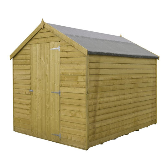 Shire Wiltshire 5' 9" x 6' 11" Apex Shed - Premium Pressure Treated Overlap