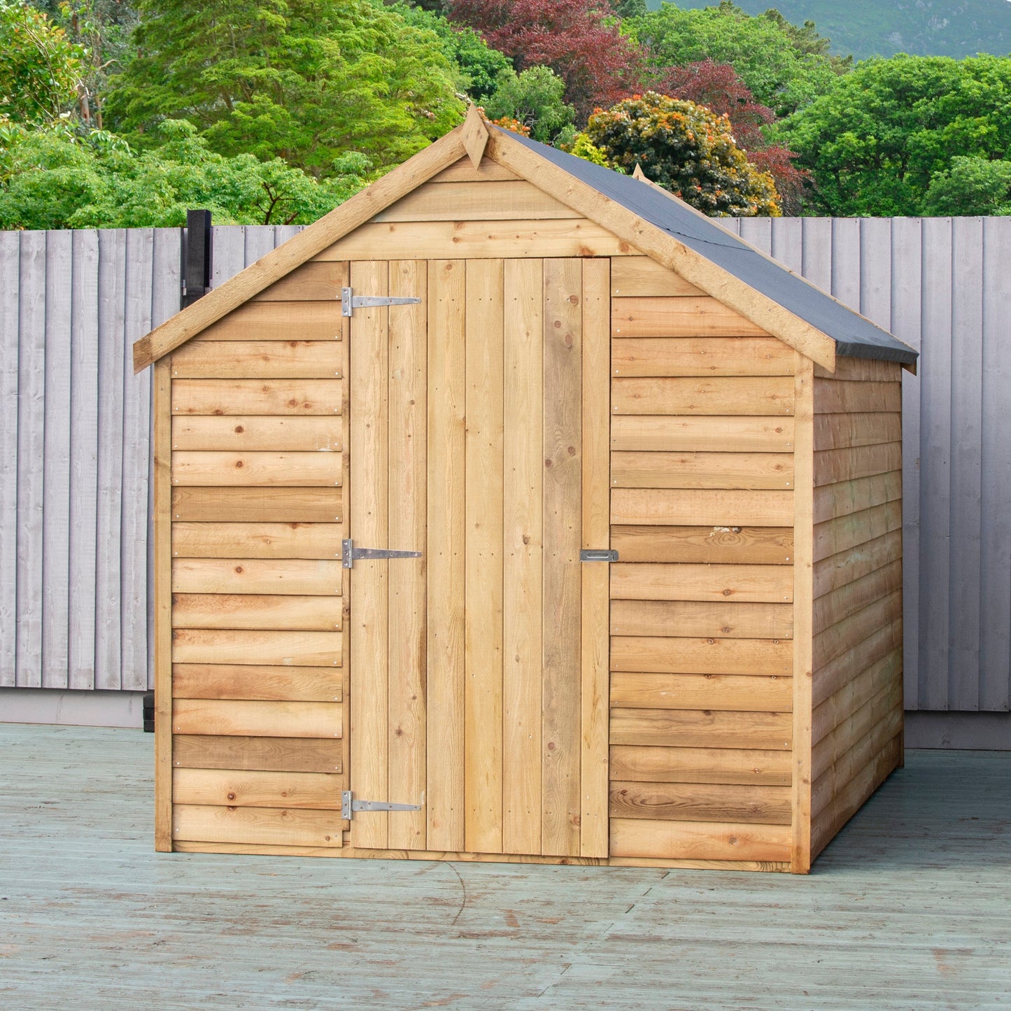 Shire Cambridge 6' x 8' 1" Apex Shed - Premium Pressure Treated Overlap