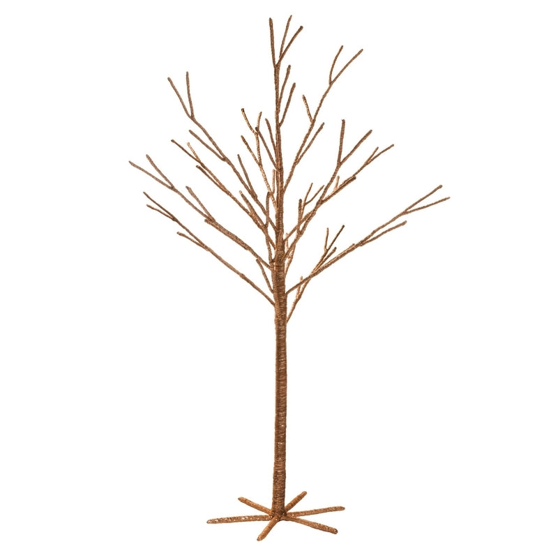 Copper Thread Tree Christmas Decoration - 100cm