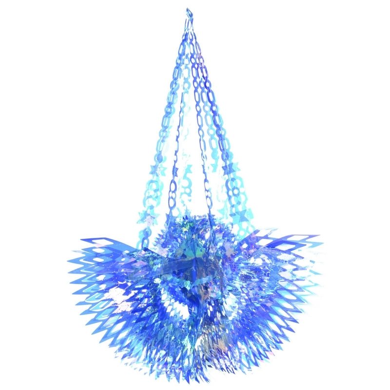 Chandelier Christmas Decoration Blue