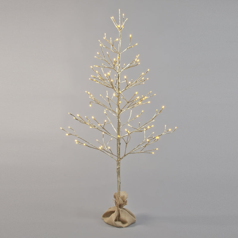 6ft Christmas Tree Light Feature with LED Lights Warm White