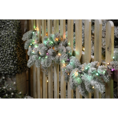 String Fairy Christmas Lights Multifunction Multicolour Outdoor 520 LED - 12.9m Aurora