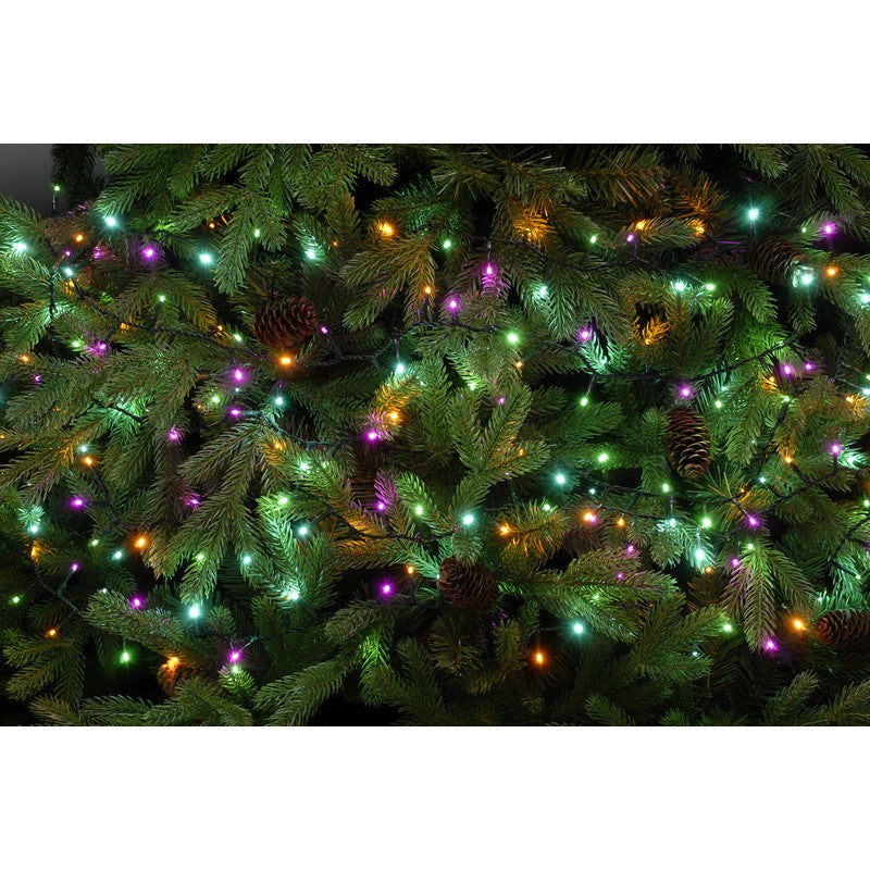 String Fairy Christmas Lights Multifunction Multicolour Outdoor 2000 LED - 49.9m Aurora