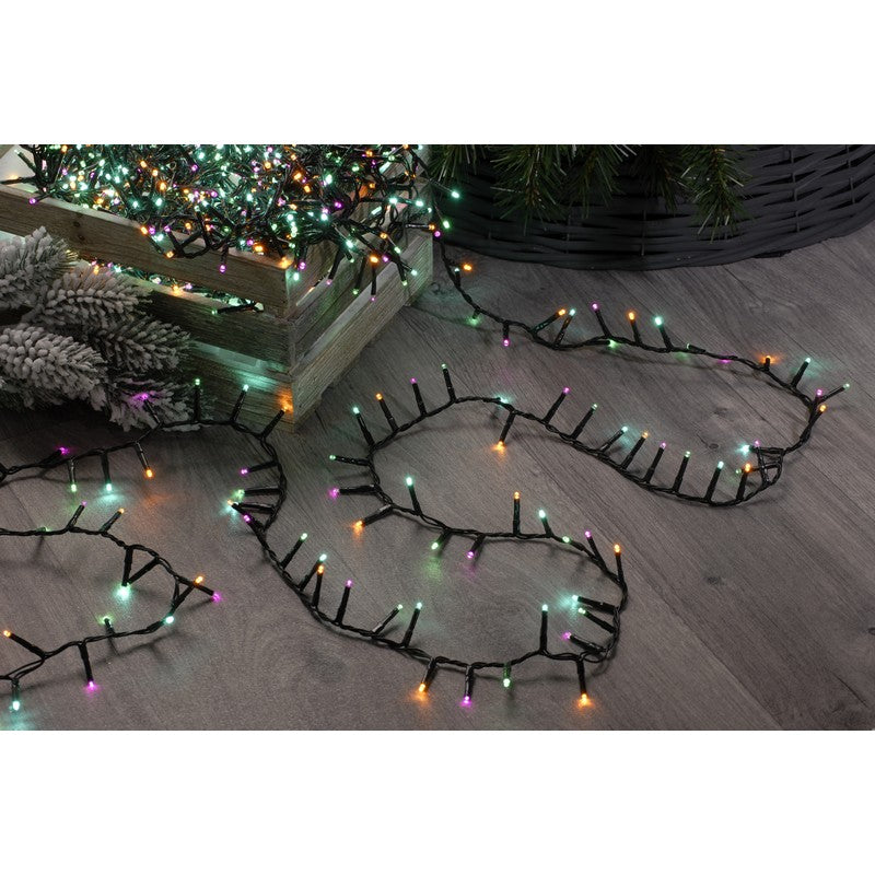 String Fairy Christmas Lights Multifunction Multicolour Outdoor 2000 LED - 49.9m Aurora