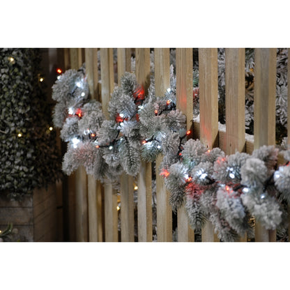 String Fairy Christmas Lights Multifunction Red & White Outdoor 1000 LED - 25.97m Candy Cane