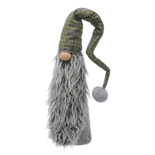 Gonk Christmas Decoration Grey & Green - 120cm