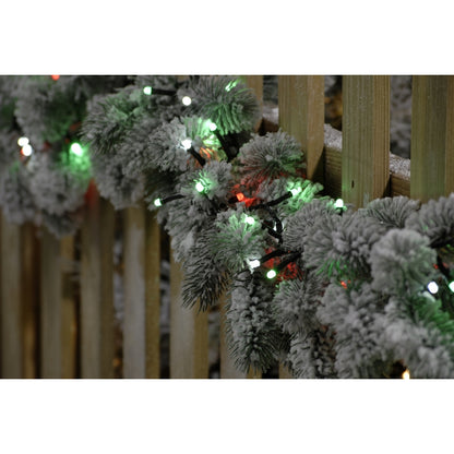 Fairy Christmas Lights Multifunction Multicolour Outdoor 360 LED - 8.97m Glow-Worm