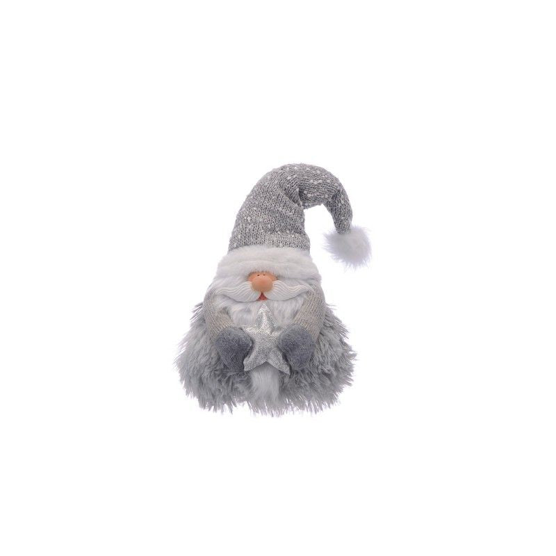 Gonk Christmas Decoration Grey - 39cm