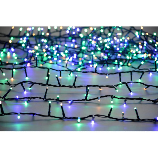 String Fairy Christmas Lights Multifunction Multicolour Outdoor 760 LED - 18.9m