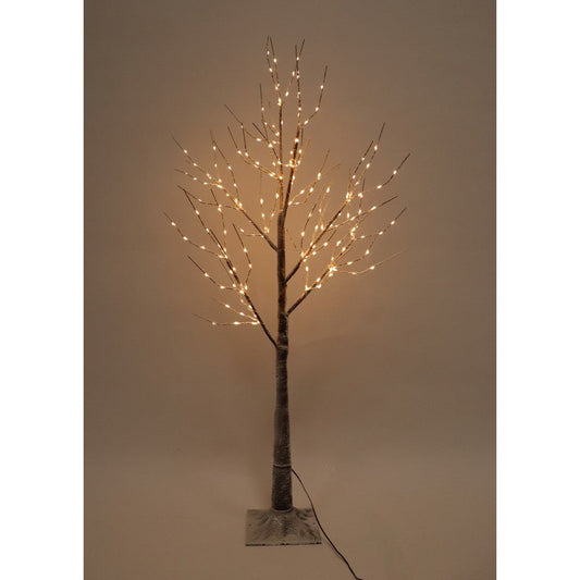 4ft Christmas Tree Light Feature Metal & Plastic with LED Lights Warm White