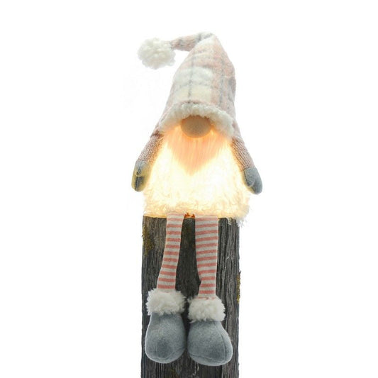 LED Gonk Christmas Decoration Grey - 68cm