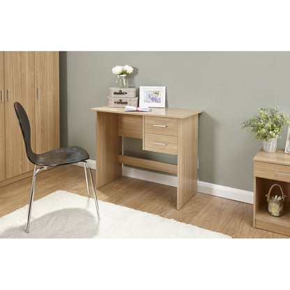 Panama Desk Natural 2 Drawers