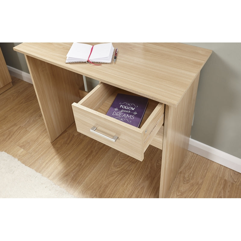 Panama Desk Natural 2 Drawers