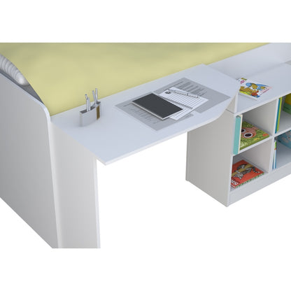 Pilot Single Bed White 4 x 6ft by Kidsaw