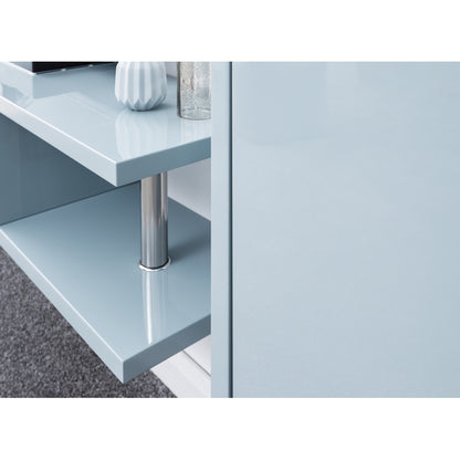 Polar TV Unit Grey 1 Shelf